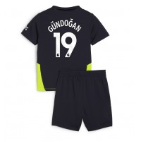 Maglia Calcio Manchester City Ilkay Gundogan #19 Seconda Divisa Bambino 2024-25 Manica Corta (+ pantaloncini)